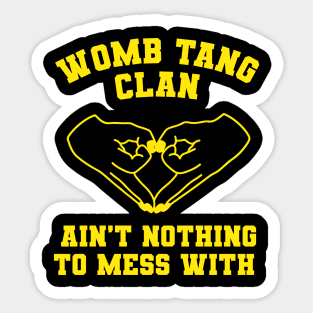 Womb Tang Klan Sticker